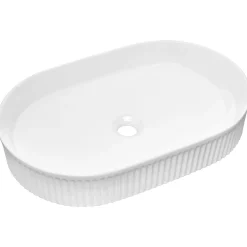 Garnero Arredamenti Mobile bagno sospeso cannettato 80cm con lavabo e colonna rovere Cleany Nero New