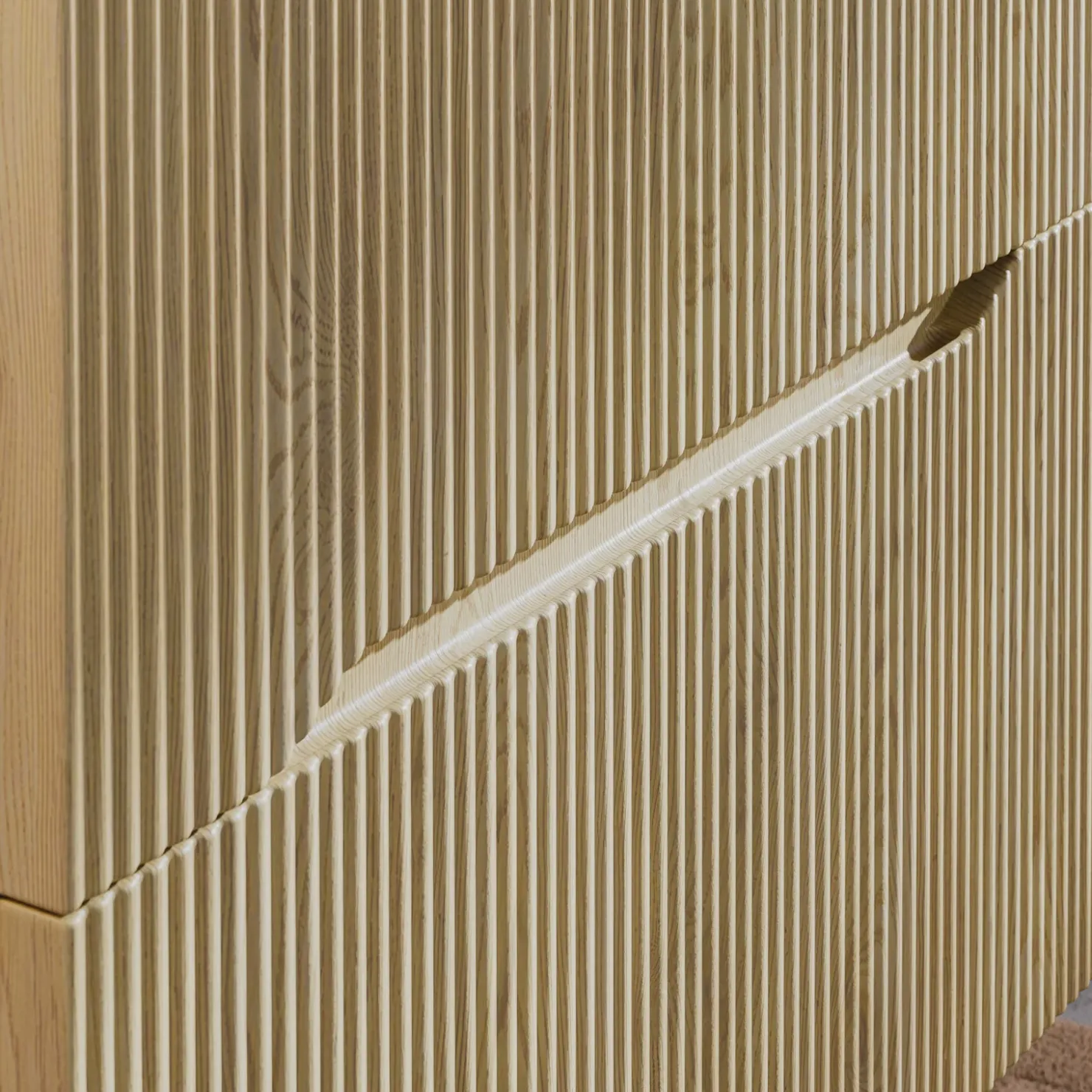 Garnero Arredamenti Mobile bagno sospeso cannettato 80cm con colonna rovere Pretty Sale