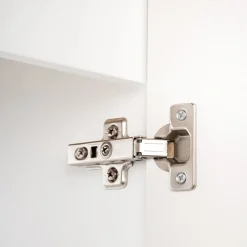 Garnero Arredamenti Mobile bagno sospeso cannettato 120cm 5 ante bianco rovere Cleany Online