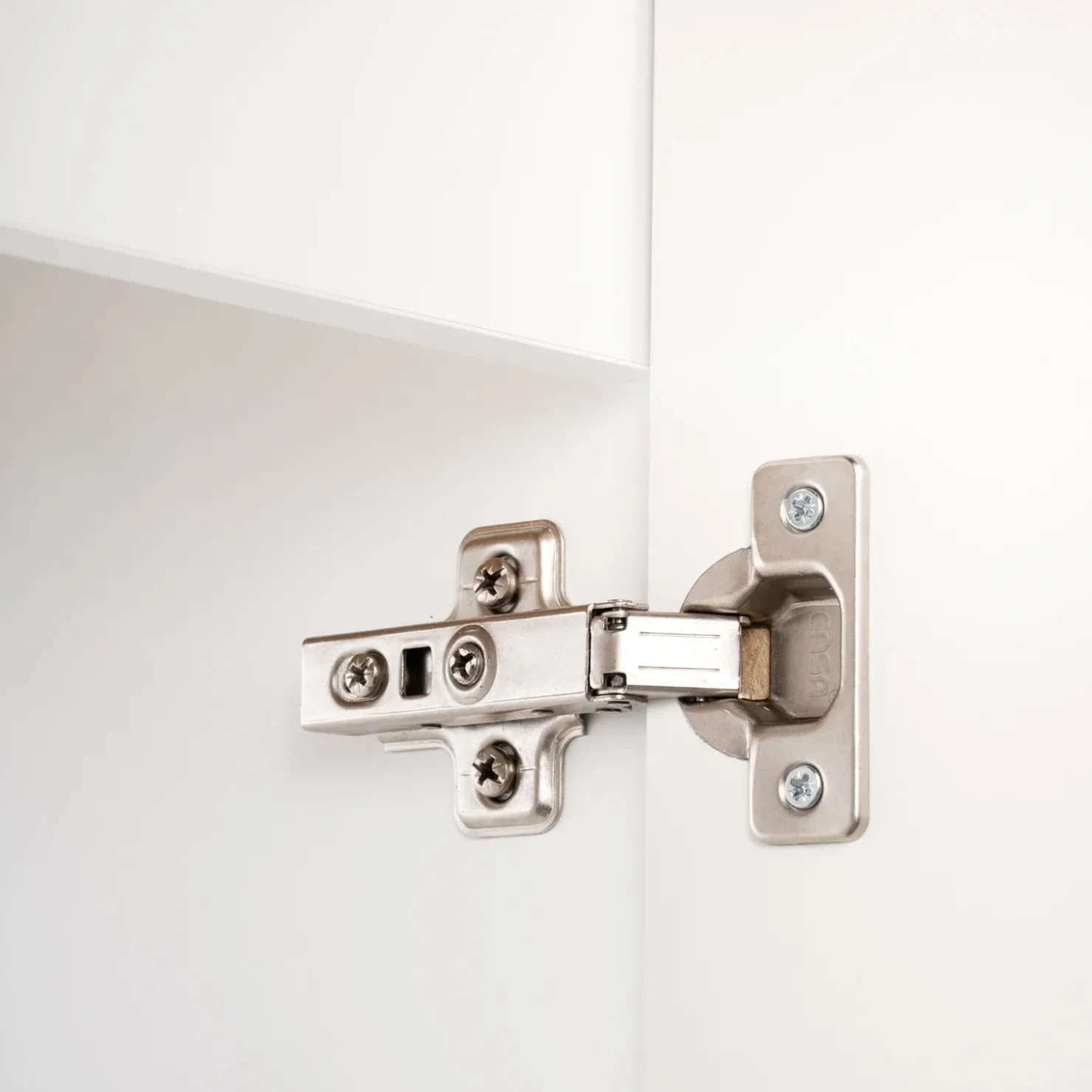 Garnero Arredamenti Mobile bagno sospeso cannettato 120cm 4 ante e 2 vani bianco rovere Cleany Clearance