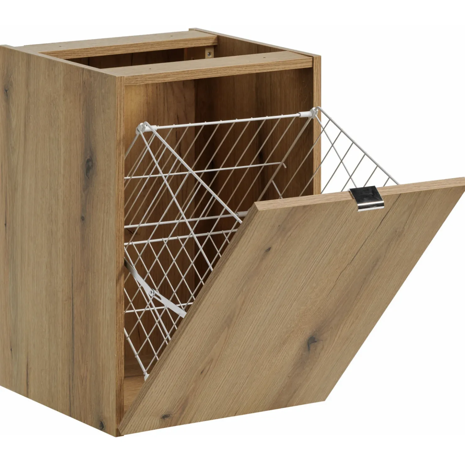 Garnero Arredamenti Mobile bagno sospeso 160cm 4 cassetti e portabiancheria beige cashmere Neutry Hot