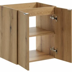 Garnero Arredamenti Mobile bagno sospeso 50cm 2 ante Rovery Rovere