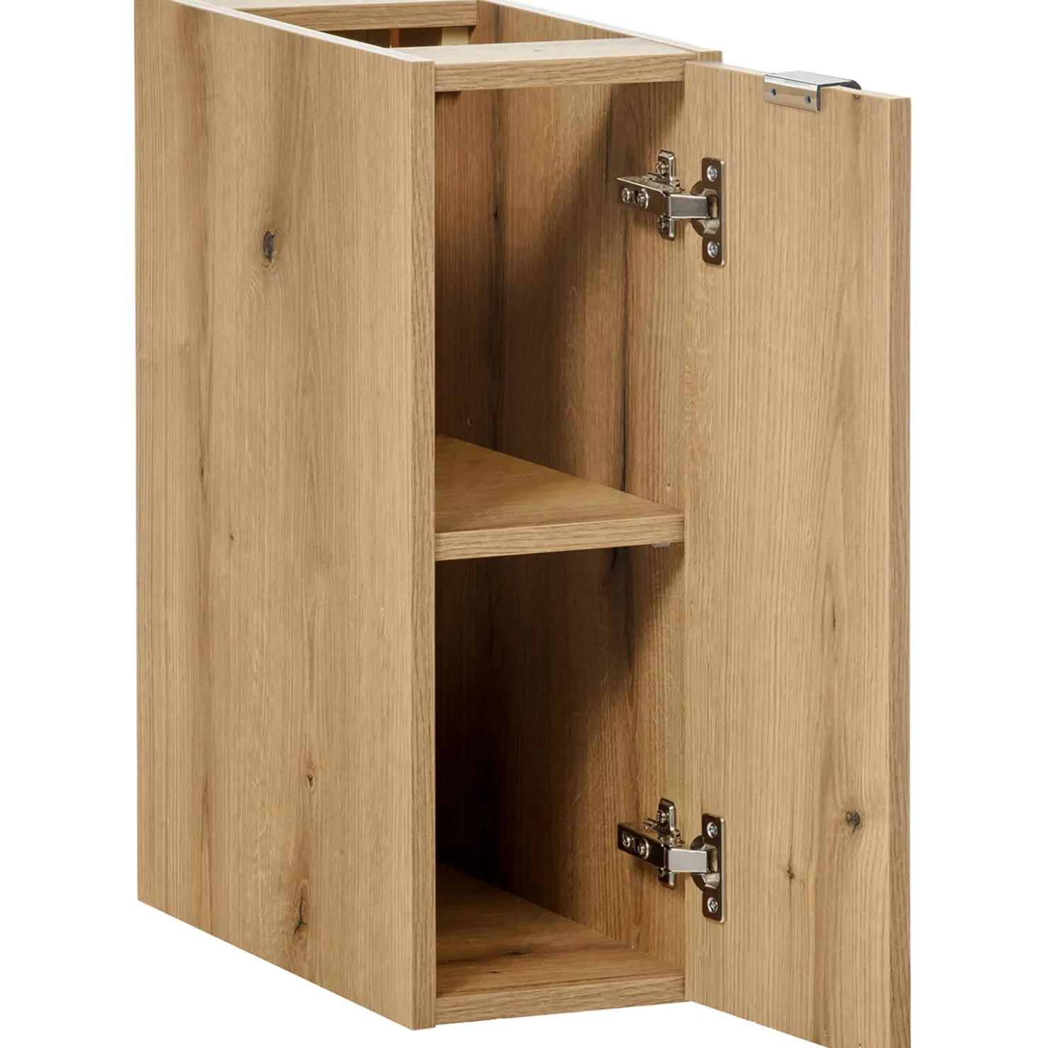 Garnero Arredamenti Mobile bagno sospeso 140cm 4 ante con colonna rovere Rovery Online