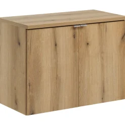 Garnero Arredamenti Mobile bagno sospeso 80cm 2 ante Rovery Rovere Outlet