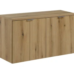 Garnero Arredamenti Mobile bagno sospeso 100cm 4 ante Rovery Rovere Hot