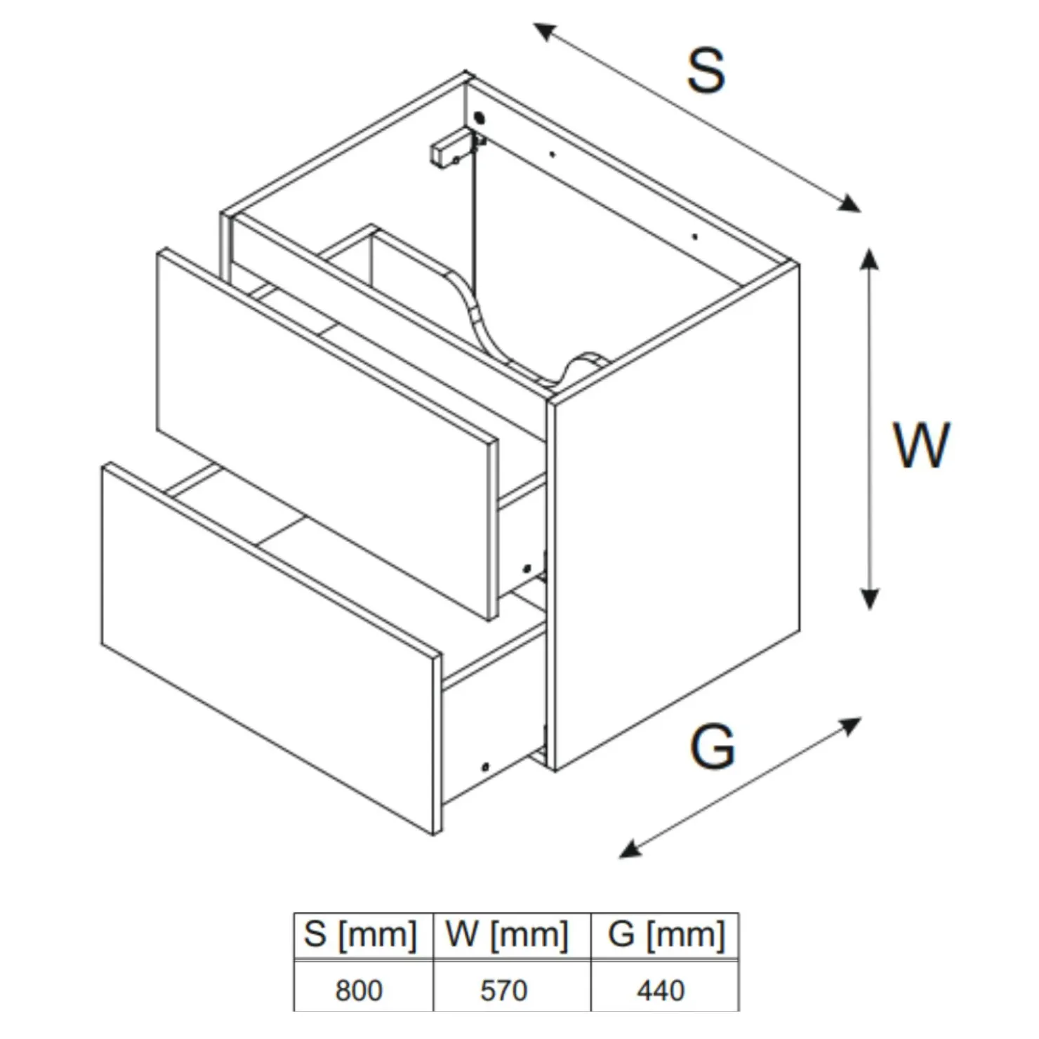 Garnero Arredamenti Mobile bagno sospeso 120cm con lavabo, specchio, colonna e 3 pensili beige rovere Swim Clearance