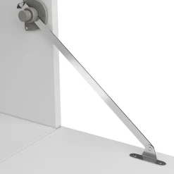 Garnero Arredamenti Mobile bagno sospeso 60cm con lavabo, specchio e colonne bianco lucido Teresa Best