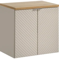 Garnero Arredamenti Mobile bagno sospeso 60cm cm 2 ante beige cashmere Neutry New