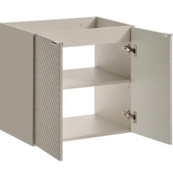 Garnero Arredamenti Mobile bagno sospeso 60cm cm 2 ante beige cashmere Neutry New