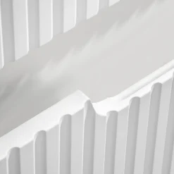 Garnero Arredamenti Mobile bagno sospeso 60cm cannettato 2 cassetti bianco rovere Cleany Bianco Opaco Hot