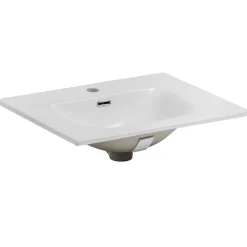 Garnero Arredamenti Mobile bagno sospeso 60cm cm con lavabo quercia antracite Limpid New