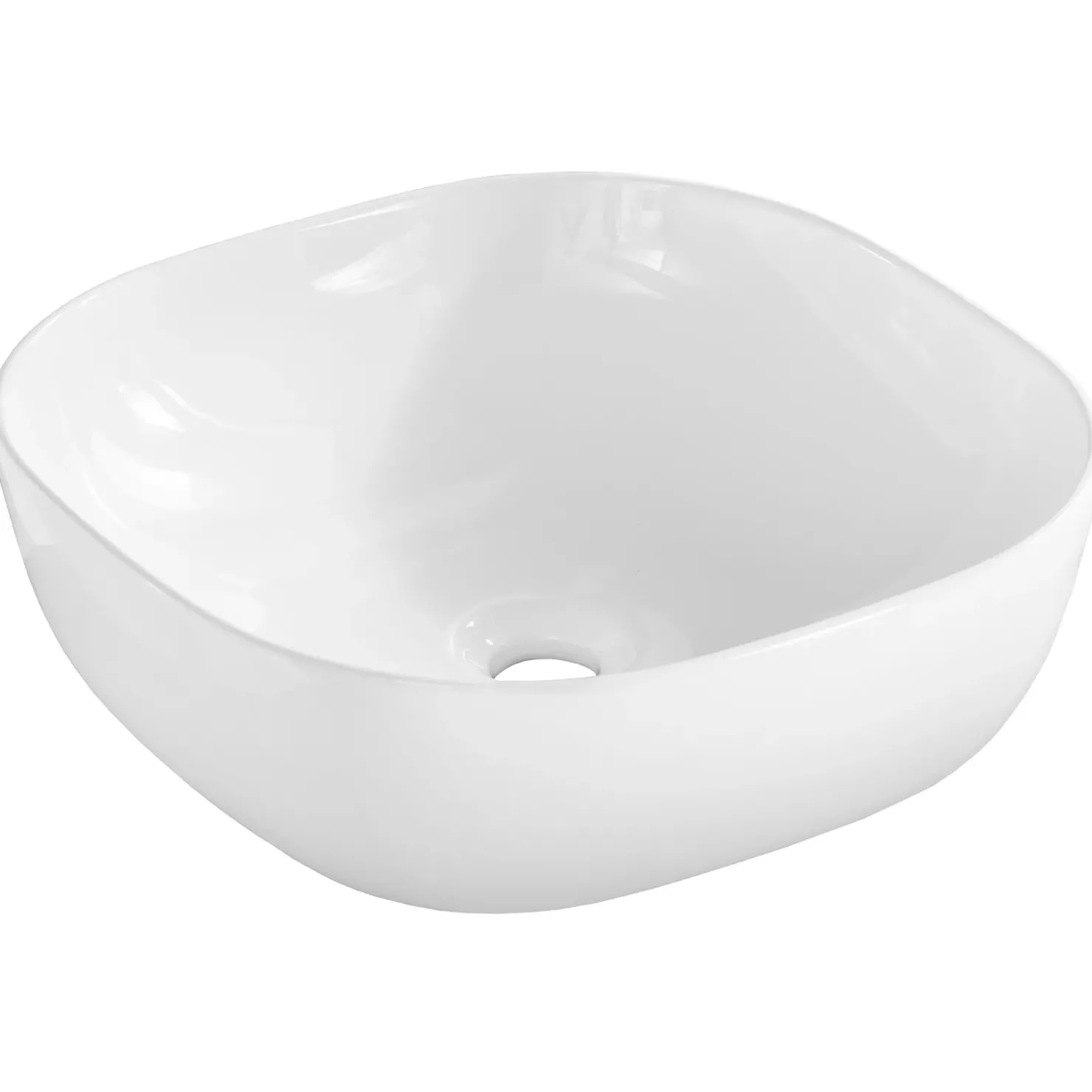 Garnero Arredamenti Mobile bagno sospeso 120cm con 2 lavabi, 2 specchi rotondi e colonna cannettato blu Deep