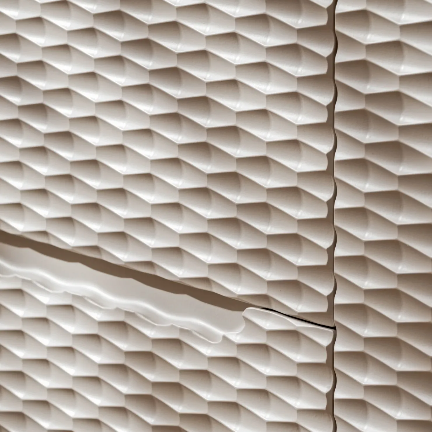 Garnero Arredamenti Mobile bagno sospeso 120cm con 2 lavabi, colonna, pensile e base sospesa beige rovere Swim