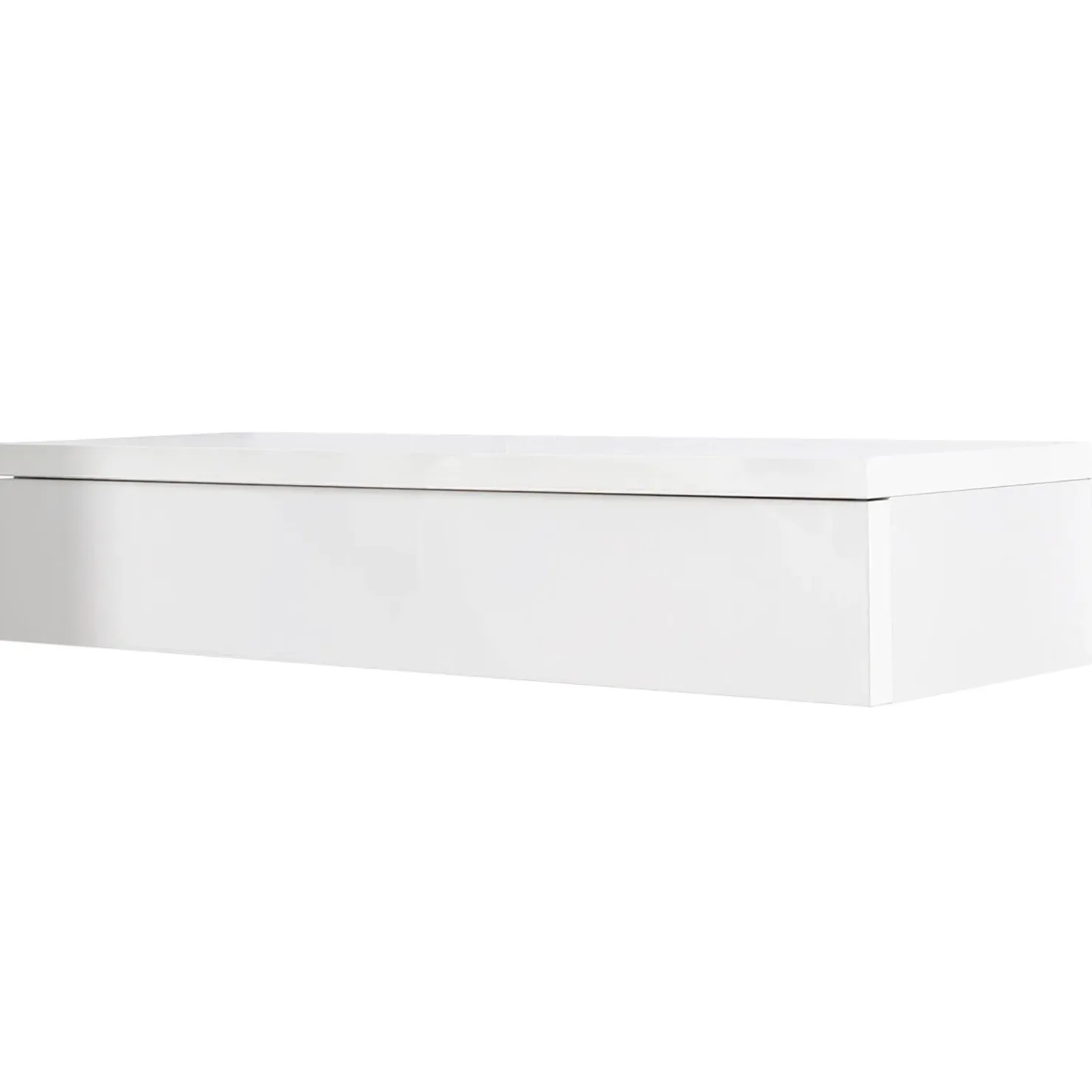 Garnero Arredamenti Mobile ingresso sospeso 100x20h cm con cassetto bianco Magnolia Sale