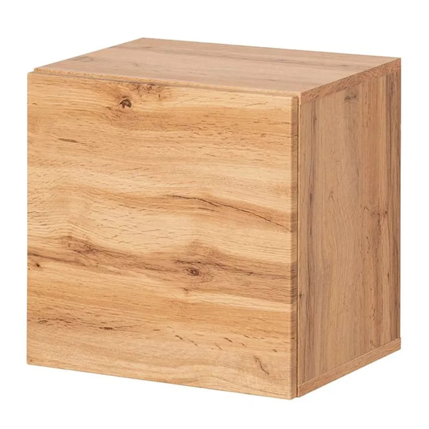 Garnero Arredamenti Mobile ingresso sospeso 100x165h cm rovere opaco bianco Dante 3 Gihome® Online