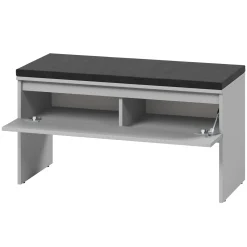 Garnero Arredamenti Mobile ingresso 300x200h cm con specchio appendiabiti armadio Accent Grigio Sale