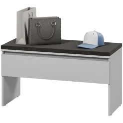 Garnero Arredamenti Mobile ingresso 200x230h cm con specchio appendiabiti Accent Grigio Clearance