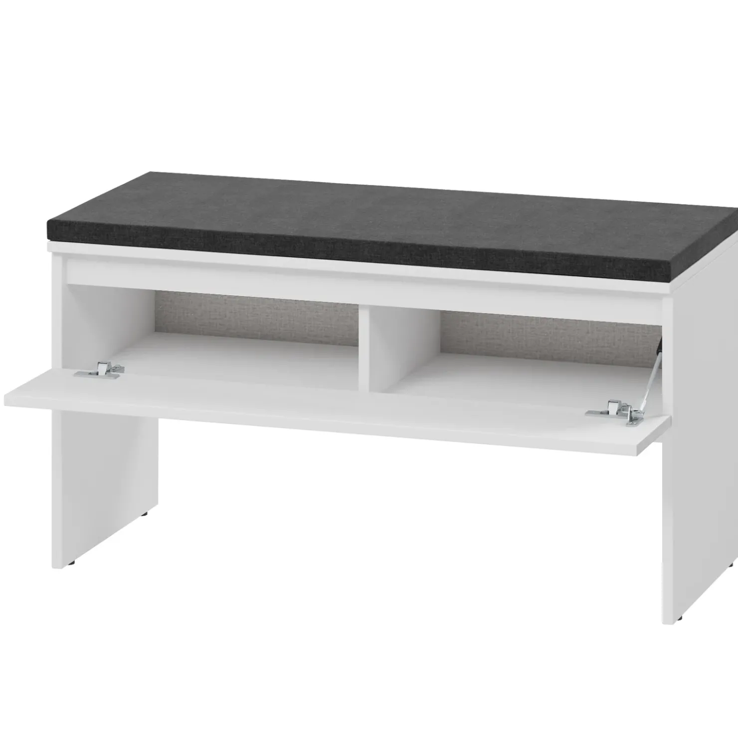 Garnero Arredamenti Mobile ingresso 300x200h cm con specchio appendiabiti armadio bianco Accent Bianco Opaco