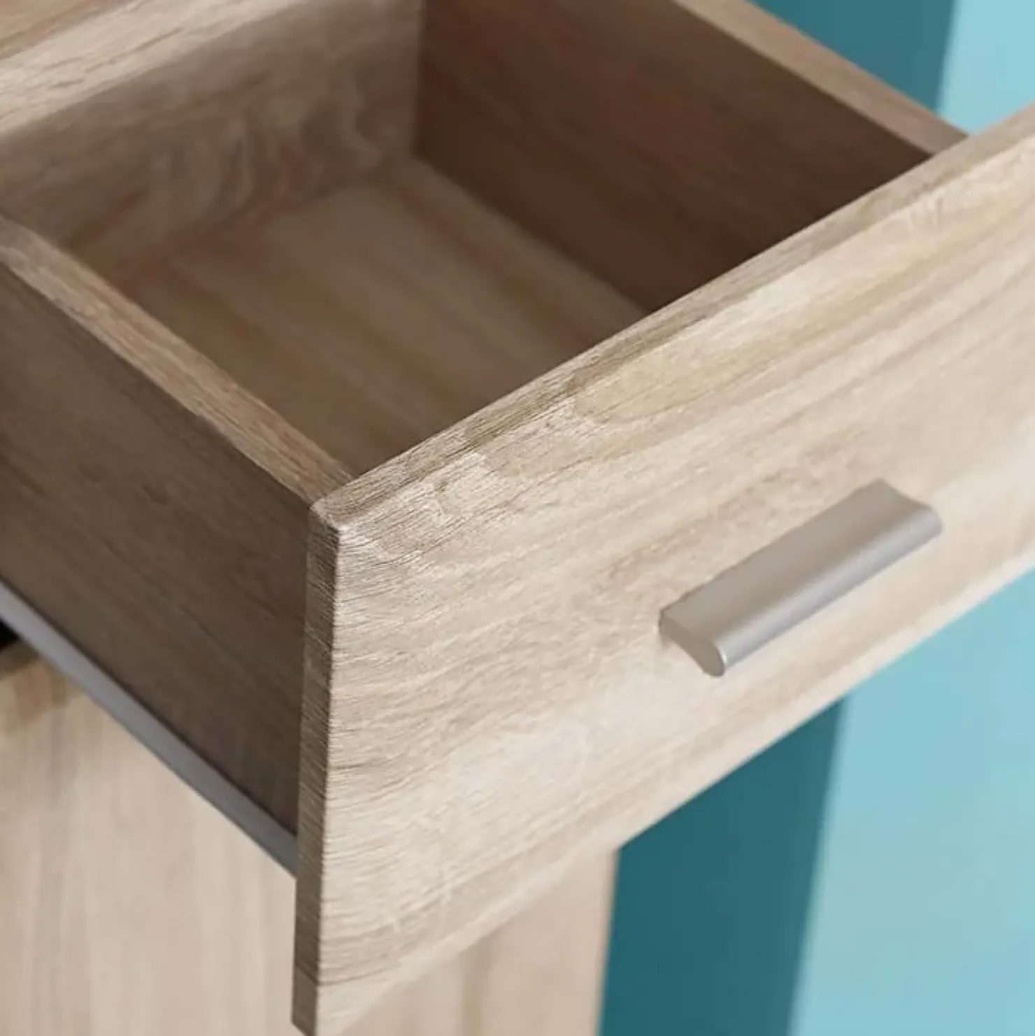 Garnero Arredamenti Mobile ingresso 210x203h cm moderno sonoma California Gihome® Rovere