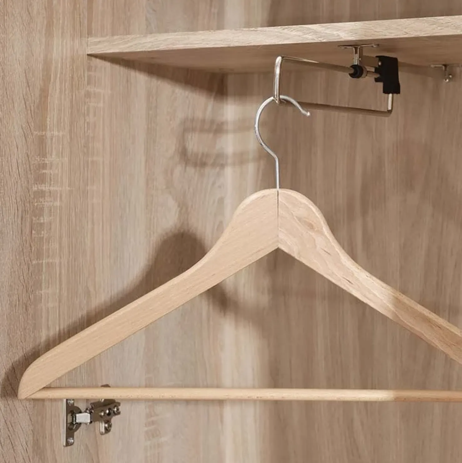 Garnero Arredamenti Mobile ingresso 180x203h cm moderno sonoma New York Gihome® Rovere New