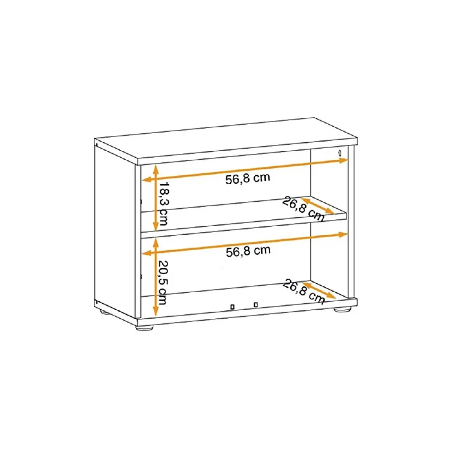 Garnero Arredamenti Mobile ingresso 90x203h cm moderno rovere antracite stampa a righe Arizona Gihome® Antracite - Rovere Online