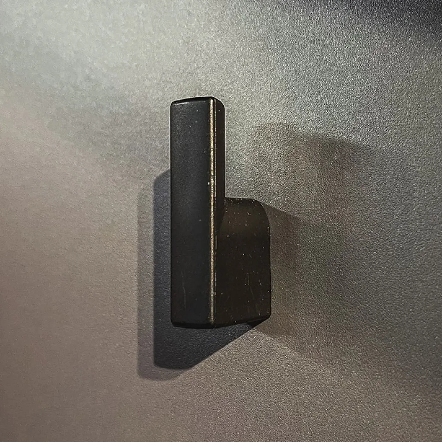 Garnero Arredamenti Mobile ingresso 90x203h cm moderno rovere antracite stampa a righe Arizona Gihome® Antracite - Rovere Online