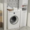 Garnero Arredamenti Mobile lavatrice 64x98h cm bianco opaco Pola Outlet
