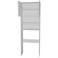 Garnero Arredamenti Mobile lavatrice 64x183h cm con 2 ante e ripiani bianco Andres Best