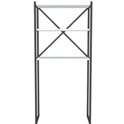 Garnero Arredamenti Mobile lavatrice 66x160h cm industrial metallo bianco Canarie Bianco Opaco New