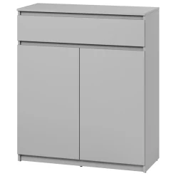 Garnero Arredamenti Mobile multiuso ingresso 92x107h cm con cassetto Accent Grigio Sale