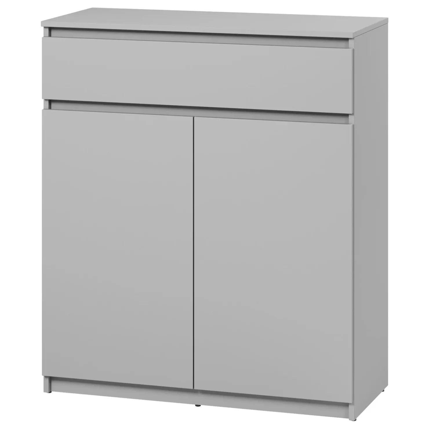 Garnero Arredamenti Mobile multiuso ingresso 92x107h cm con cassetto Accent Grigio Sale