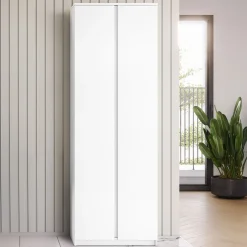 Garnero Arredamenti Mobile multiuso ingresso 69x200h cm appendiabiti bianco Accent Bianco Opaco