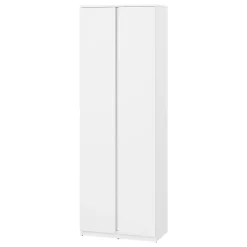 Garnero Arredamenti Mobile multiuso ingresso 69x200h cm appendiabiti bianco Accent Bianco Opaco