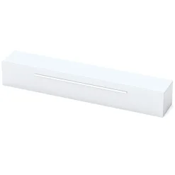 Garnero Arredamenti Mobile porta TV sospeso 210x33h cm 1 anta ribalta soggiorno bianco lucido Sunset New