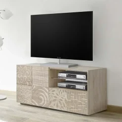 Garnero Arredamenti Mobile porta TV 122x57h cm 1 anta 1 cassetto samoa Paradise Rovere Discount