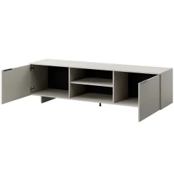 Garnero Arredamenti Mobile porta TV 180x55h cm 2 ante grigio Stone