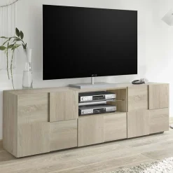 Garnero Arredamenti Mobile porta TV 181x57h cm 2 ante samoa Obsession Rovere Discount