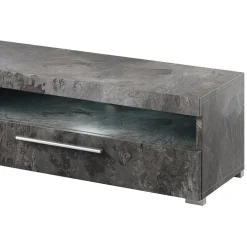 Garnero Arredamenti Mobile porta TV 200x35h cm 2 cassetti Frisk Ossido Hot