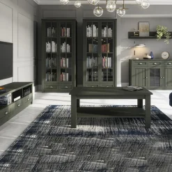 Garnero Arredamenti Mobile porta TV 158x49h cm 3 cassetti Provenza Verde Best