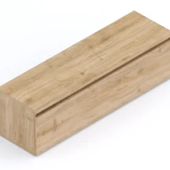 Garnero Arredamenti Mobile porta TV 138x40h cm con cassettone chiaro Sunset Rovere Best