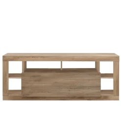 Garnero Arredamenti Mobile porta TV 172x66h cm con ribalta rovere scuro Trilogy Noce