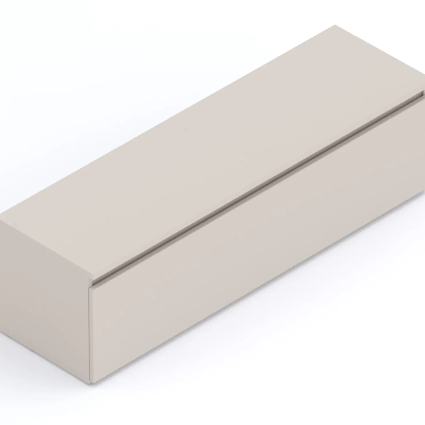 Garnero Arredamenti Mobile porta TV 138x40h cm con cassettone Sunset Beige Discount