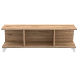 Garnero Arredamenti Mobile porta TV 120x34h cm moderno rovere Nevil Best