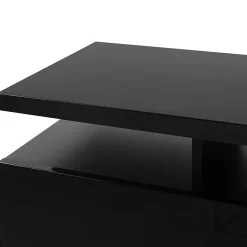 Garnero Arredamenti Mobile porta TV 180x56h cm Blackburn Nero Lucido Clearance