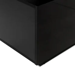 Garnero Arredamenti Mobile porta TV 180x56h cm Blackburn Nero Lucido Clearance