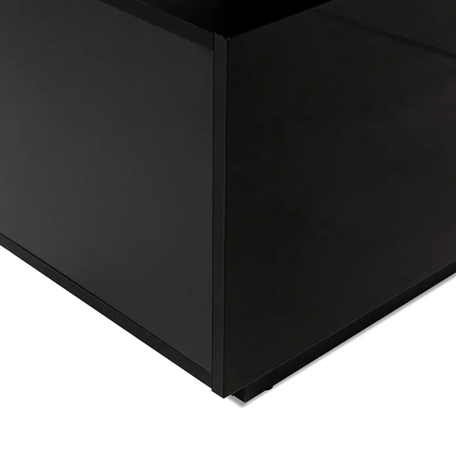 Garnero Arredamenti Mobile porta TV 180x56h cm Blackburn Nero Lucido Clearance