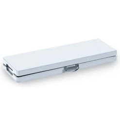 Garnero Arredamenti Panca da esterno pieghevole 183x44cm in acciaio Unica Bianco Hot