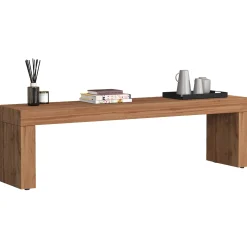 Garnero Arredamenti Panca porta tv 180x51h cm rovere Block Clearance