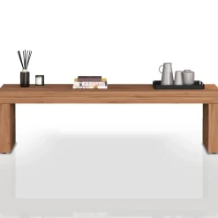 Garnero Arredamenti Panca porta tv 180x51h cm rovere Block Clearance