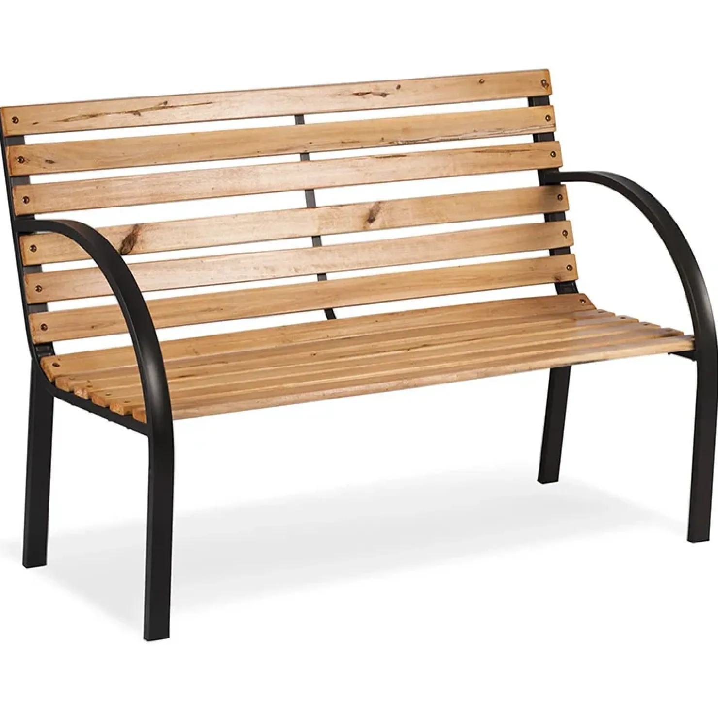 Garnero Arredamenti Panchina da giardino con schienale rovere Sit New